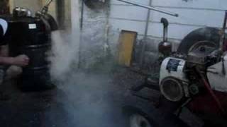 wood gasifier burn outvery dangerous so be careful [upl. by Arahat]