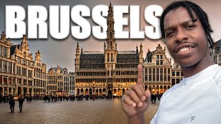 I Traveled to Brussels Sightseeing Waffles amp Fries  VLOG [upl. by Ianahs]