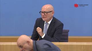 Rechtgutachten Rettungsdienst  Bundespressekonferenz vom 18072024 [upl. by Akered]