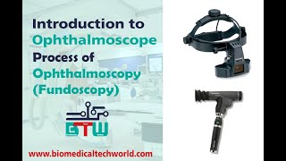 Introduction to Ophthalmoscope and Process of Ophthalmoscopy  Fundoscopy  Biomedical Tech World [upl. by Domenech]