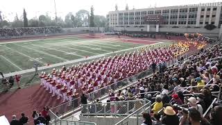 2024 PCC Tournament of Roses Honor Band  2024 Bandfest Show 1  Passing Review [upl. by Anerol]