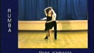 Rumba dance steps 14 ThreeAlemanas [upl. by Meggie]