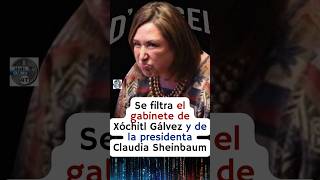 El gabinete de Xóchitl Gálvez supera al de la Presidenta Claudia Sheinbaum 😱🤣 [upl. by Nidroj]