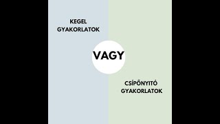 Kegel gyakorlatok vs Gátizom torna csípőnyitó gyakorlatok [upl. by Eilyw618]