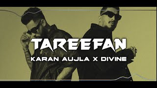 Tareefan  Original Visual Karan Aujla X Divine Punjabi song 2024 [upl. by Katy792]