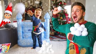 Indoor Snowball Fight Prank [upl. by Atihcnoc]