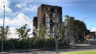 Demolition Fife House Glenrothes 2024 [upl. by Gwyn]