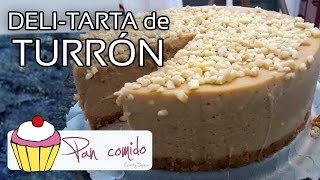 Tarta de Turrón fácil y sin horno [upl. by Eixid]