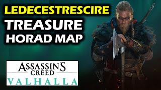 Ledecestrescire Treasure Hoard Map Location And Solution  Assassins Creed Valhalla [upl. by Neral]