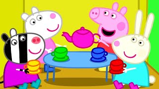 Peppa Plays With Friends ☕️  Peppa Pig Official Full Episodes [upl. by Pul]