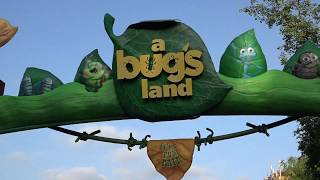 Tribute to A Bugs Land on its LAST DAY 090418 at Disney California Adventure [upl. by Idnas529]