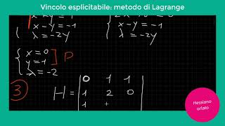 Funzioni a due variabili 7  Metodo di Lagrange e metodo di sostituzione esempio [upl. by Amble]