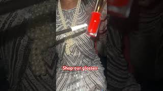 Comment quotglossquot to shop our glosses shortsvideo lipgloss [upl. by Yneffit381]