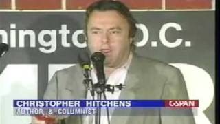 Christopher Hitchens Does Standup 1999 [upl. by Anattar931]