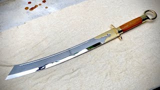 How l made a sword from an old spring [upl. by Nitsud]