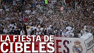 La fiesta completa del Real Madrid en Cibeles y el Bernabéu tras ganar la 13ª  Diario AS [upl. by Buyers]