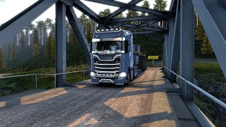 ETS2Pro Mods Cruising from Kirkenes to the famous quarry [upl. by Elinad]