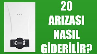 Eca Kombi 20 Arızası Nasıl Giderilir [upl. by Yrojram]