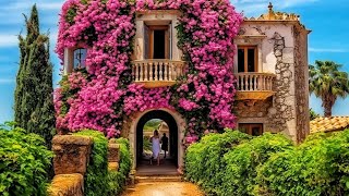 BORMES LES MIMOSAS  THE MOST BEAUTIFUL VILLAGES IN FRANCE  A TRUE FLOWER PARADISE [upl. by Assirat]