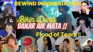 WOOW‼️DIBILANG BELUM PERNAH NONTON VIDEO MUSIK SAMPAI KAYAK GINI⁉️REWIND INDONESIA 2021 REACTION [upl. by Shoshanna]