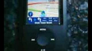 Apple Ipod Nano 3g GPS Sat Nav TomTom Hack [upl. by Wendye]