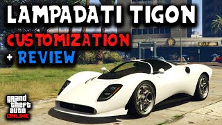 Lampadati Tigon Customization  Review  GTA Online [upl. by Odidnac]