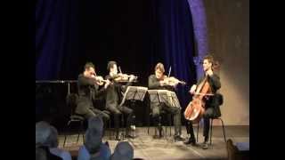 Quatuor Ebène  Piotr I Tchaïkovsky  Quatuor n° 1 en Ré majeur Op 11 [upl. by Zebaj]