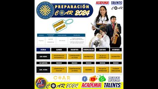 SOLUCIONARIO EXAMEN SIMULACRO NACIONAL COAR 2024 [upl. by Asit]