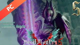 Mano a Mano com o cavaliere Angelo  Devil may cry 5 parte 11 [upl. by Nahk731]