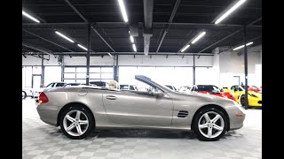 2006 MercedesBenz SL500 Only 39K Miles Power Hardtop Convertible Startup and Walk Around [upl. by Lucio]