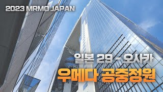 우메다 공중정원 오사카에서 가장 유명한 뷰 포인트 건물  오사카 우메다 2023일본29 오사카 [upl. by Piggy]