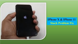 Fix IPhone X and IPhone 11 Apple Logo Stuck Problem [upl. by Joyce]