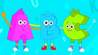 Abc Feat Song And More Fun Kids Learning Videos And Nursery Rhymes [upl. by Fulcher]