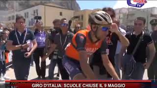 GIRO DITALIA SCUOLE CHIUSE IL 9 MAGGIO [upl. by Woodcock23]