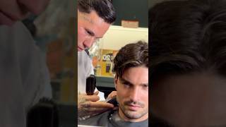 Mariano Di Vaio NEW Haircut 🇮🇹✨ hairstyle beard mensfashion italy [upl. by Sitto]