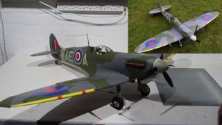 Durafly MK5 Spitfire From HobbyKing  Unboxing  Build Review P1 [upl. by Jacqui]