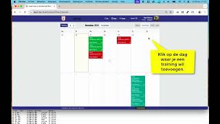 Trainingen toevoegen in de app [upl. by Aura]