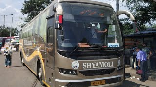 VOLVO Bus from Siliguri to Kolkata  Shyamoli Paribahan B11R  Journey Compilation TravelwithSoumit [upl. by Grekin]