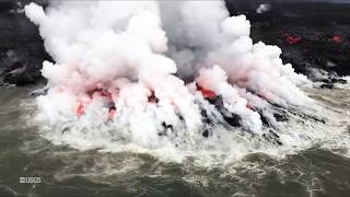 Kīlauea Volcano — Fissure 8 Flow From Vent to Sea [upl. by Filmore705]