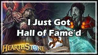 I Just Got Hall of Fame’d  Witchwood  Hearthstone [upl. by Gilda733]