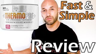 Thermo Pre  Thermogenic Pre Workout Review [upl. by Carrick225]