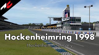 F1 1998  ROUND 11  Hockenheimring【Assetto Corsa Track Mod】 [upl. by Lehteb]