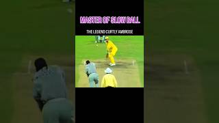 Curtly Ambrose Traps Ian Healy With A Cheeky Slower Ball  Bowling Setup [upl. by Noryv947]