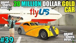 BIG MAFIA BOUGHT MY VINTAGE GOLD CAR  GTA V GAMEPLAY 39 [upl. by Anaicilef]