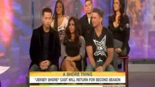 Jersey Shore Cast On The Today Show 8 2012010 [upl. by Derzon]