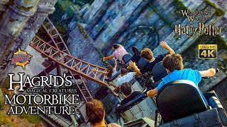 October 2022 Hagrids Magical Creatures Motorbike Adventure On Ride 4K POV Islands of Adventure [upl. by Ahsitam]