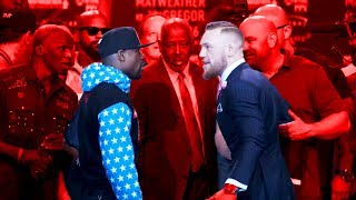 EL BANANERO  MAYWEATHER vs MCGREGOR MICROFONO OCULTO [upl. by Isadora]