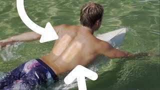 Paddle Your Surfboard Faster amp Longer  The Correct Technique amp Practice Exercises [upl. by Wileen304]