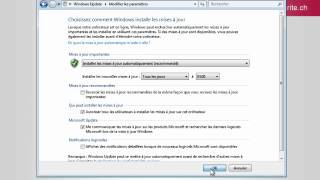 Activation des mises à jour automatiques sous Windows 7 FR [upl. by Redyr]