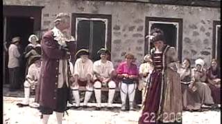 La Seigneurie Volant St Paulin Quebec 2000 Historical Play [upl. by Kraul]